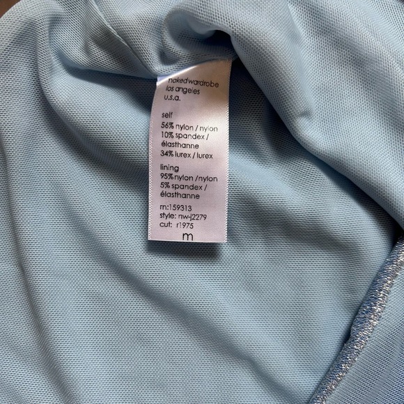 Naked Wardrobe Flare Glow About It Two Tone Jumpsuit - Medium - New With Tags - Picture 6 of 6